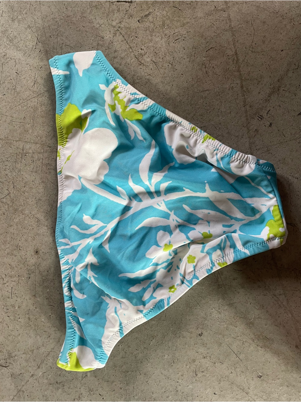 JCREW Women’s Floral Blue Swim Bottoms